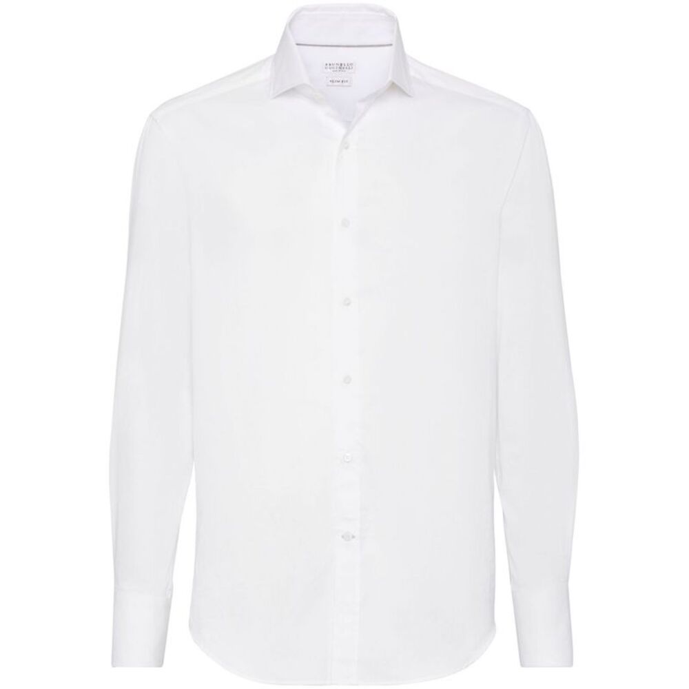 Brunello Cucinelli Men Cotton Shirt